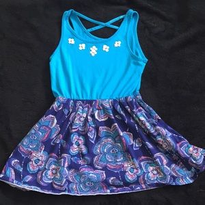 Blue children's Gymboree dress